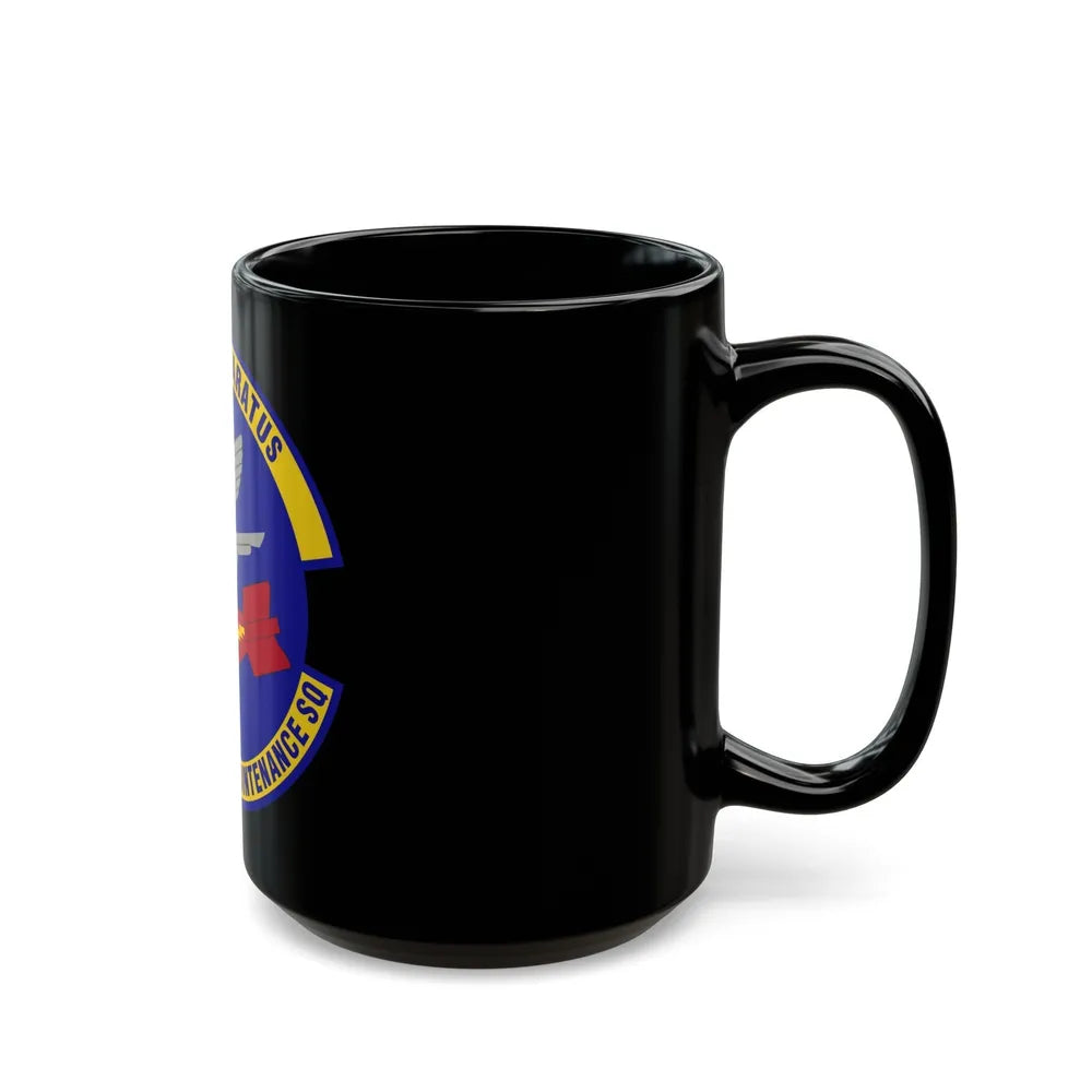 19th Equipment Maintenance Squadron (U.S. Air Force) Black Coffee Mug-Go Mug Yourself