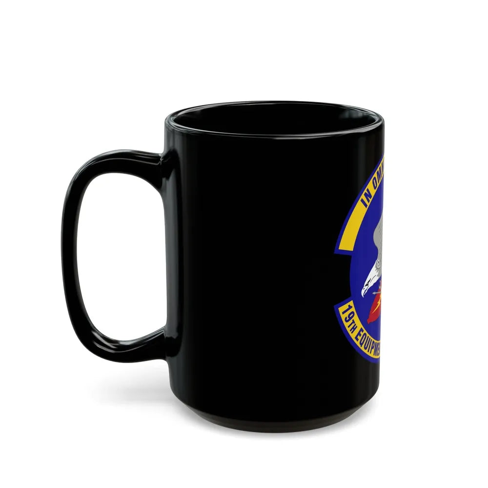 19th Equipment Maintenance Squadron (U.S. Air Force) Black Coffee Mug-Go Mug Yourself