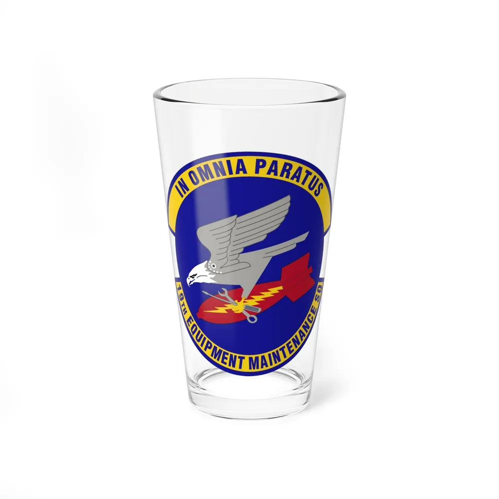 19th Equipment Maintenance Squadron (U.S. Air Force) Pint Glass 16oz-16oz-Go Mug Yourself