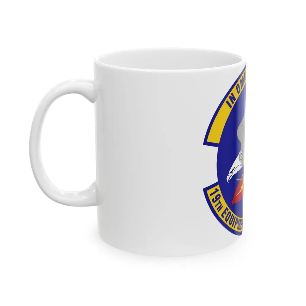 19th Equipment Maintenance Squadron (U.S. Air Force) White Coffee Mug-Go Mug Yourself