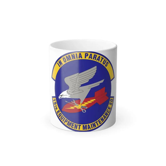 19th Equipment Maintenance Squadron (U.S. Air Force) Color Changing Coffee Mug 11oz - Go Mug Yourself