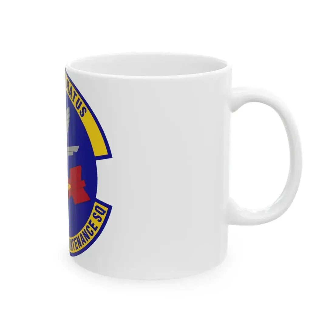 19th Equipment Maintenance Squadron (U.S. Air Force) White Coffee Mug - Go Mug Yourself