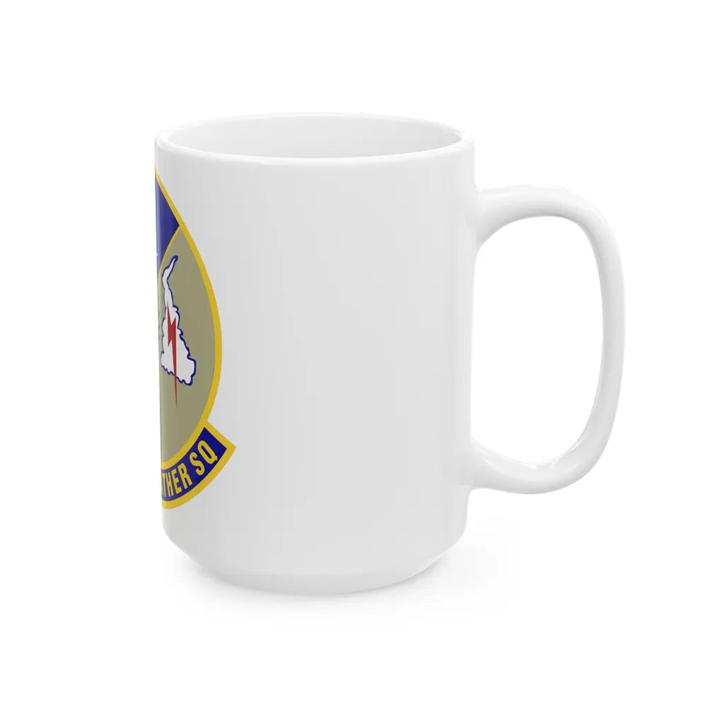 19th Expeditionary Weather Squadron (U.S. Air Force) White Coffee Mug-Go Mug Yourself