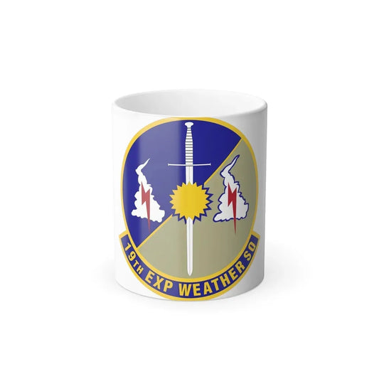 19th Expeditionary Weather Squadron (U.S. Air Force) Color Changing Coffee Mug 11oz - Go Mug Yourself