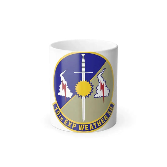 19th Expeditionary Weather Squadron (U.S. Air Force) Color Changing Coffee Mug 11oz - Go Mug Yourself