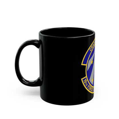 19th Force Support Squadron (U.S. Air Force) Black Coffee Mug-Go Mug Yourself