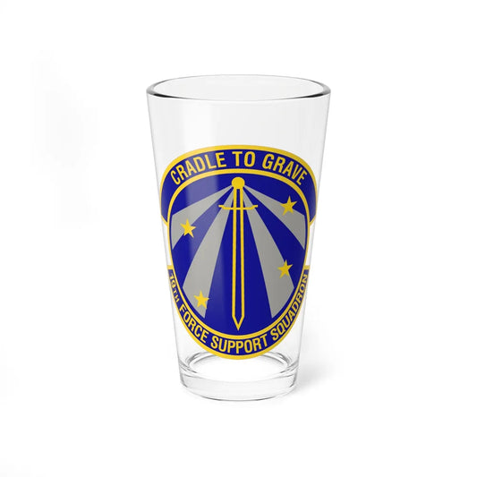 19th Force Support Squadron (U.S. Air Force) Pint Glass 16oz-16oz-Go Mug Yourself