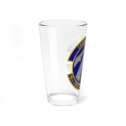 19th Force Support Squadron (U.S. Air Force) Pint Glass 16oz-Go Mug Yourself