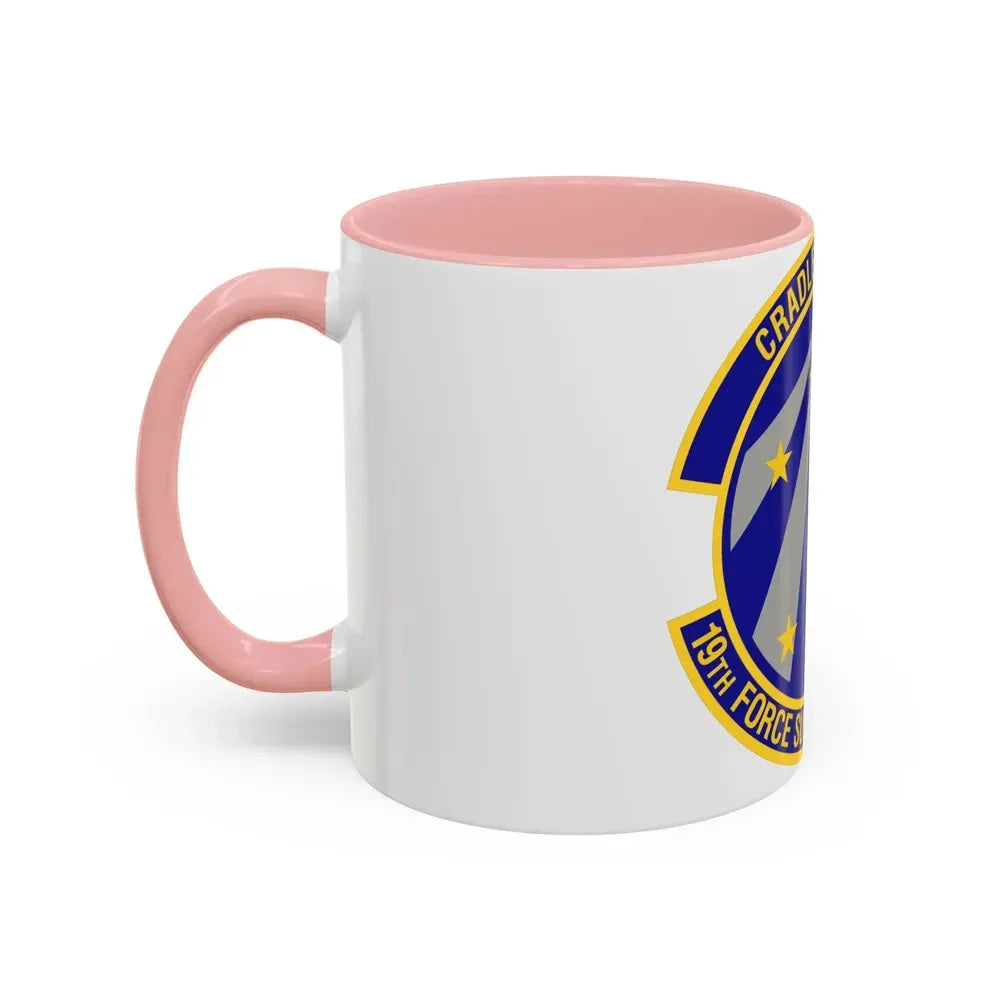 19th Force Support Squadron (U.S. Air Force) Accent Coffee Mug - Go Mug Yourself