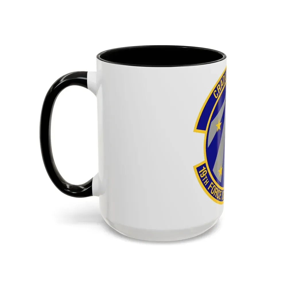 19th Force Support Squadron (U.S. Air Force) Accent Coffee Mug - Go Mug Yourself