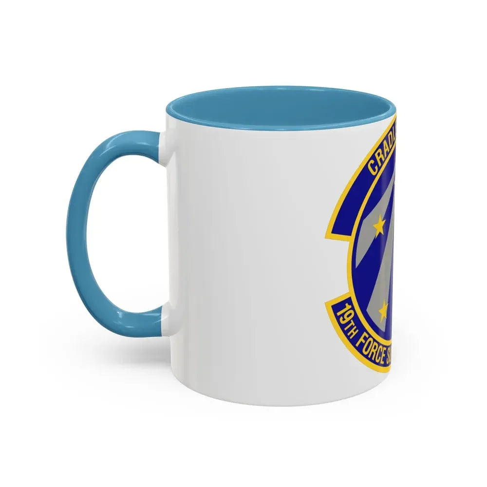 19th Force Support Squadron (U.S. Air Force) Accent Coffee Mug - Go Mug Yourself