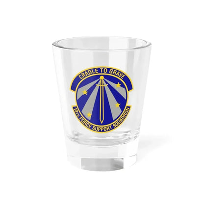 19th Force Support Squadron (U.S. Air Force) Shot Glass 1.5oz 1.5oz - Go Mug Yourself