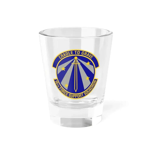 19th Force Support Squadron (U.S. Air Force) Shot Glass 1.5oz 1.5oz - Go Mug Yourself