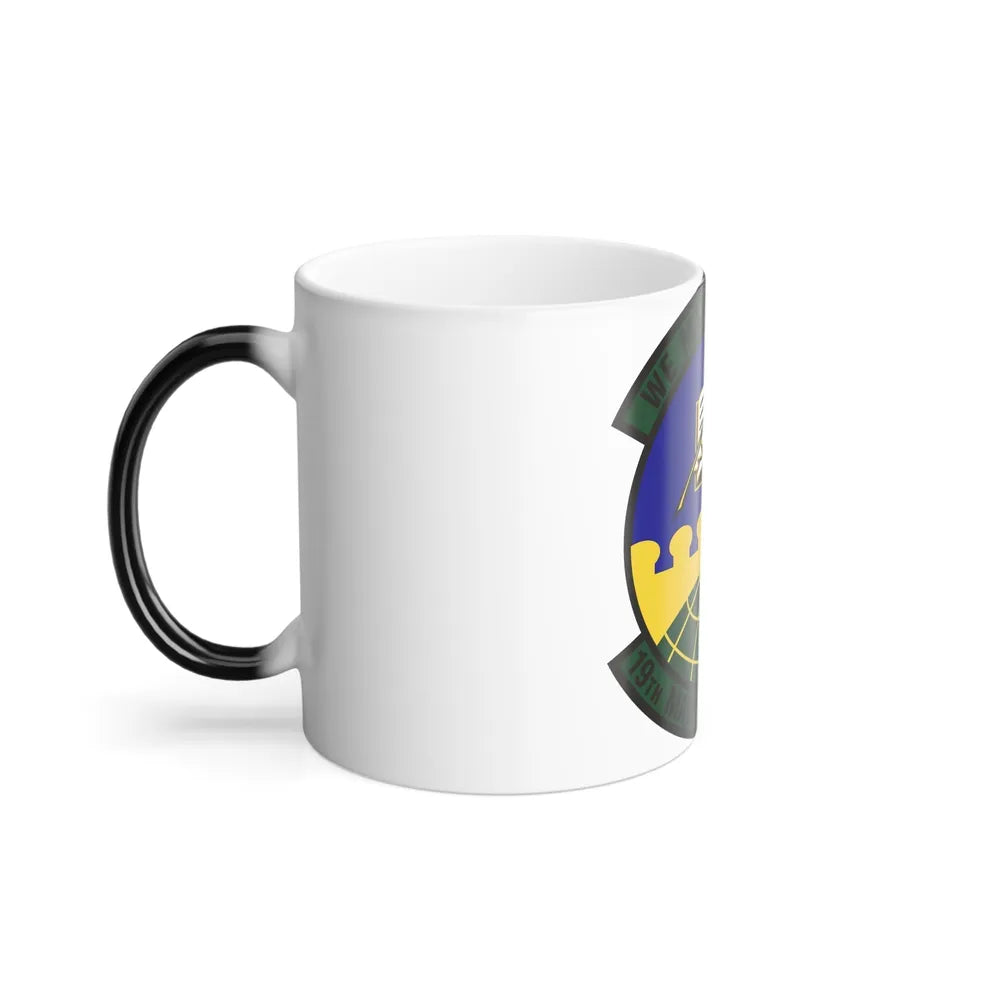 19th Maintenance Operations Squadron (U.S. Air Force) Color Changing Coffee Mug-Go Mug Yourself