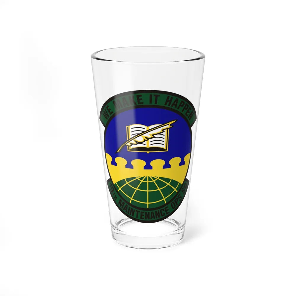 19th Maintenance Operations Squadron (U.S. Air Force) Pint Glass 16oz-16oz-Go Mug Yourself