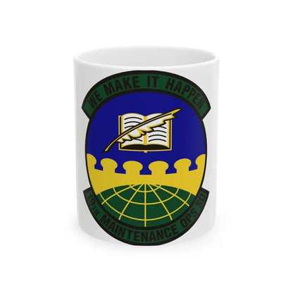 19th Maintenance Operations Squadron (U.S. Air Force) White Coffee Mug-11oz-Go Mug Yourself