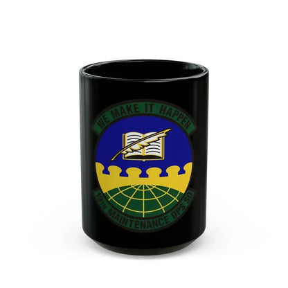 19th Maintenance Operations Squadron (U.S. Air Force) Black Coffee Mug 15oz - Go Mug Yourself