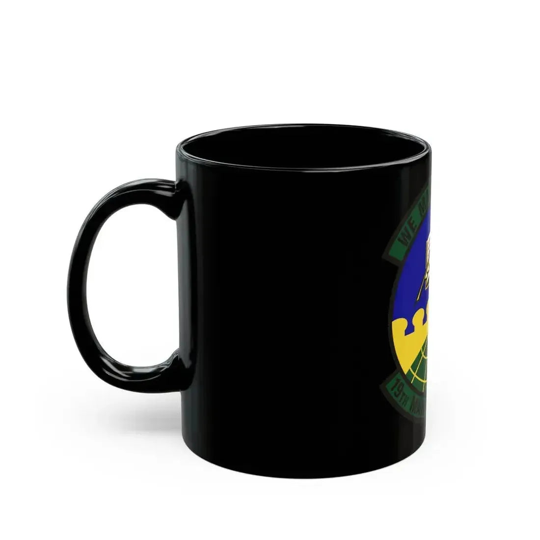 19th Maintenance Operations Squadron (U.S. Air Force) Black Coffee Mug - Go Mug Yourself