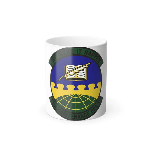 19th Maintenance Operations Squadron (U.S. Air Force) Color Changing Coffee Mug 11oz - Go Mug Yourself