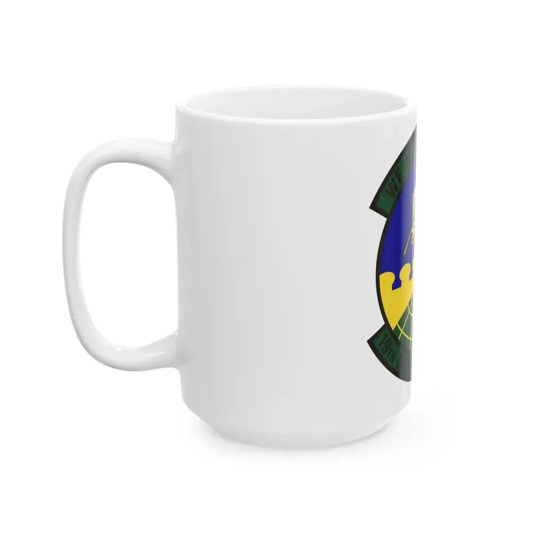 19th Maintenance Operations Squadron (U.S. Air Force) White Coffee Mug - Go Mug Yourself