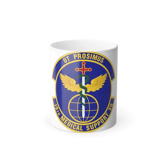 19th Medical Support Squadron (U.S. Air Force) Color Changing Coffee Mug 11oz - Go Mug Yourself