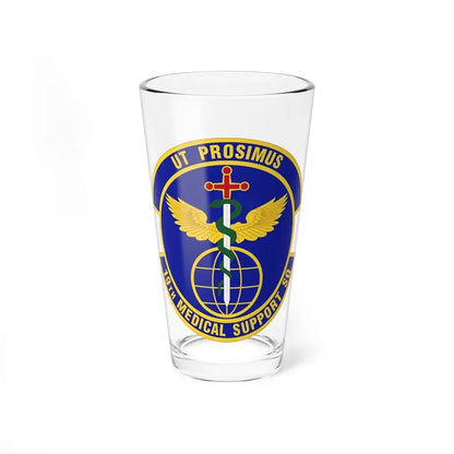 19th Medical Support Squadron (U.S. Air Force) Pint Glass 16oz 16oz - Go Mug Yourself