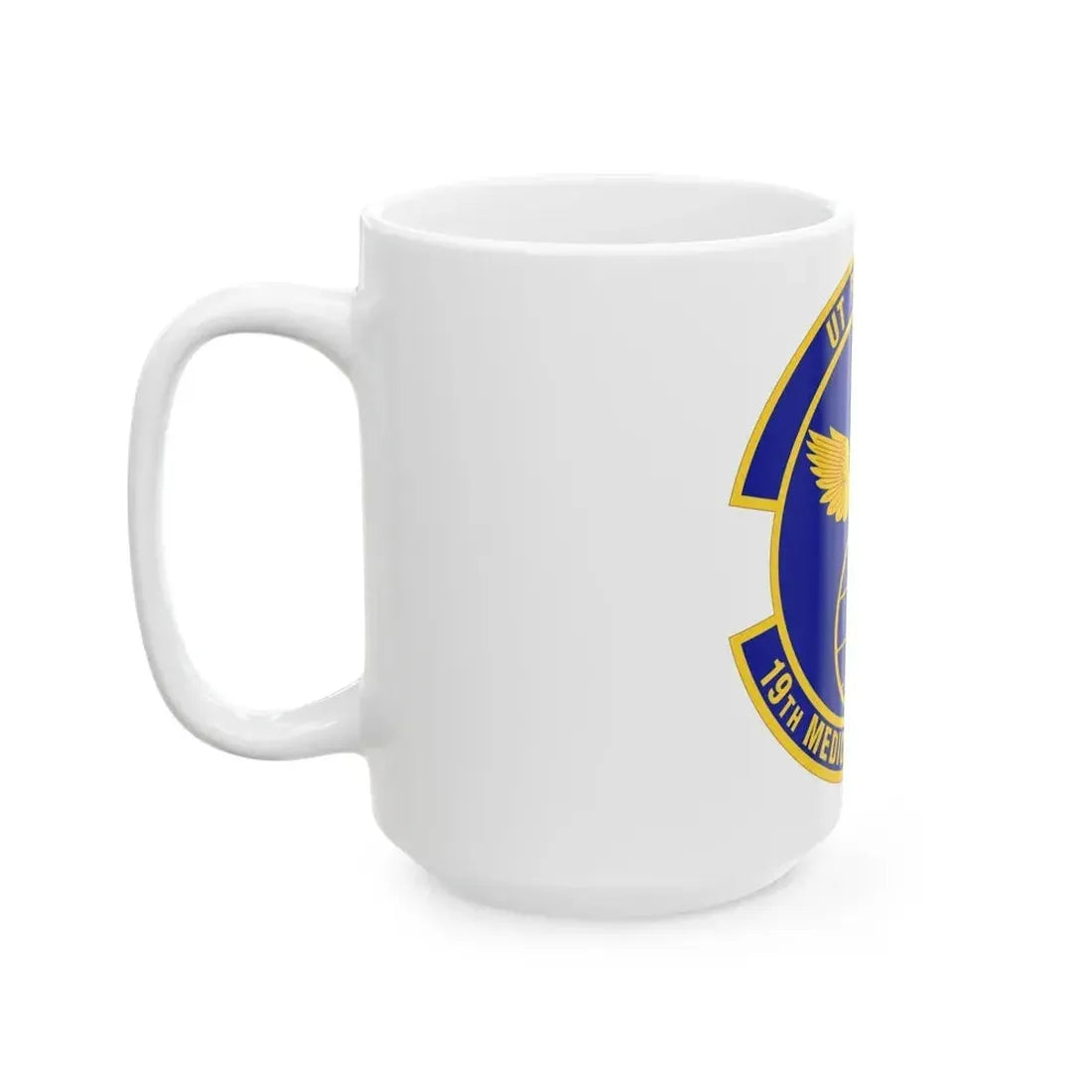19th Medical Support Squadron (U.S. Air Force) White Coffee Mug - Go Mug Yourself