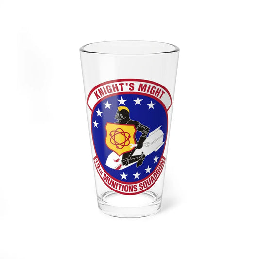 19th Munitions Squadron (U.S. Air Force) Pint Glass 16oz-16oz-Go Mug Yourself