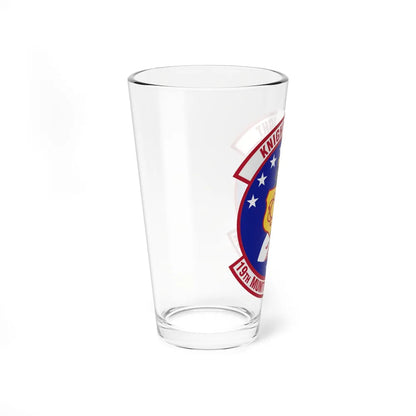 19th Munitions Squadron (U.S. Air Force) Pint Glass 16oz-Go Mug Yourself