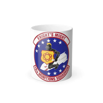 19th Munitions Squadron (U.S. Air Force) Color Changing Coffee Mug 11oz - Go Mug Yourself