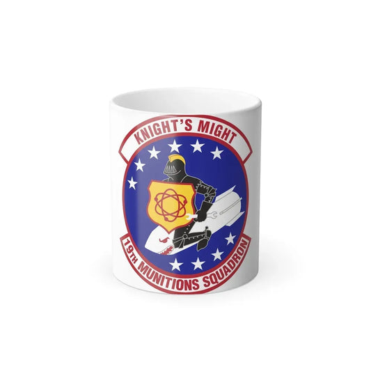 19th Munitions Squadron (U.S. Air Force) Color Changing Coffee Mug 11oz - Go Mug Yourself