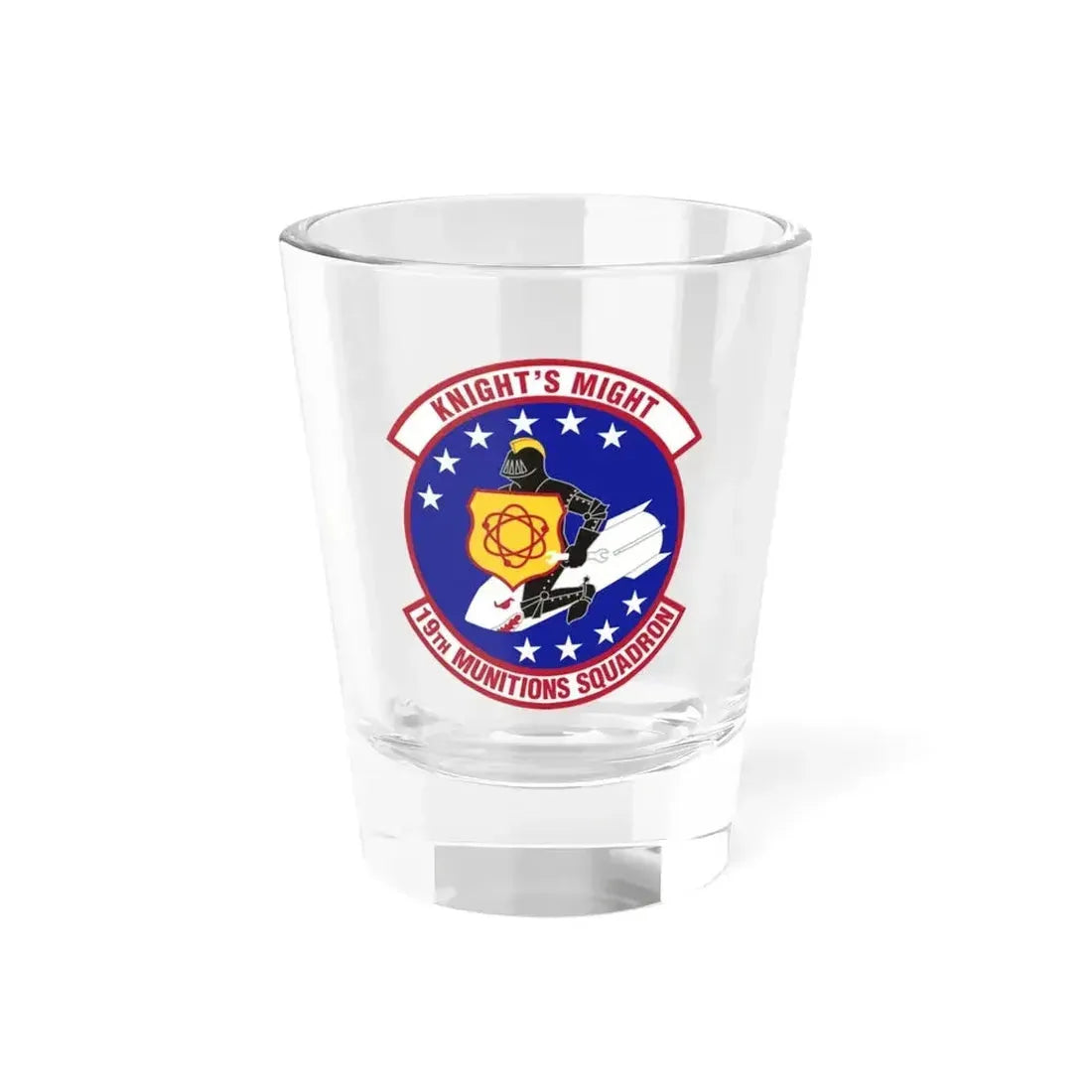 19th Munitions Squadron (U.S. Air Force) Shot Glass 1.5oz 1.5oz - Go Mug Yourself