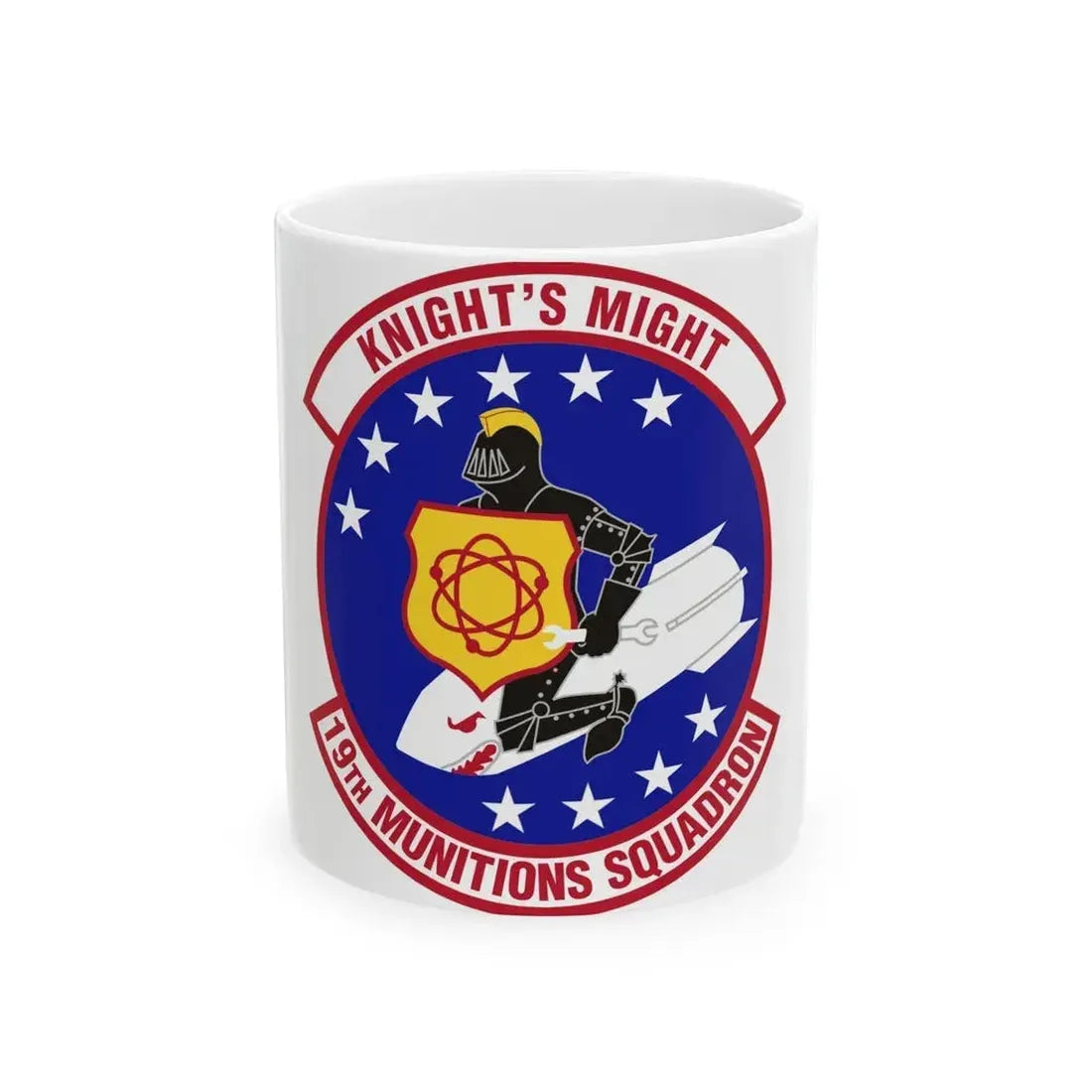 19th Munitions Squadron (U.S. Air Force) White Coffee Mug 11oz - Go Mug Yourself