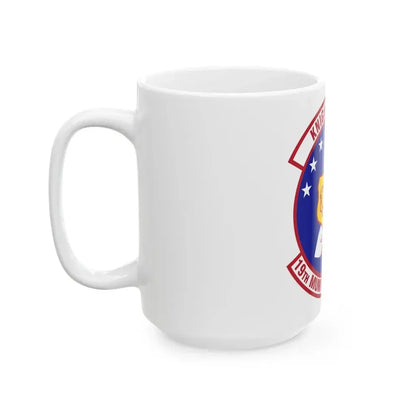 19th Munitions Squadron (U.S. Air Force) White Coffee Mug - Go Mug Yourself
