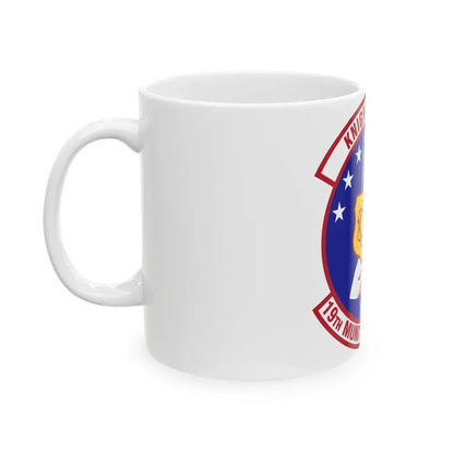 19th Munitions Squadron (U.S. Air Force) White Coffee Mug - Go Mug Yourself