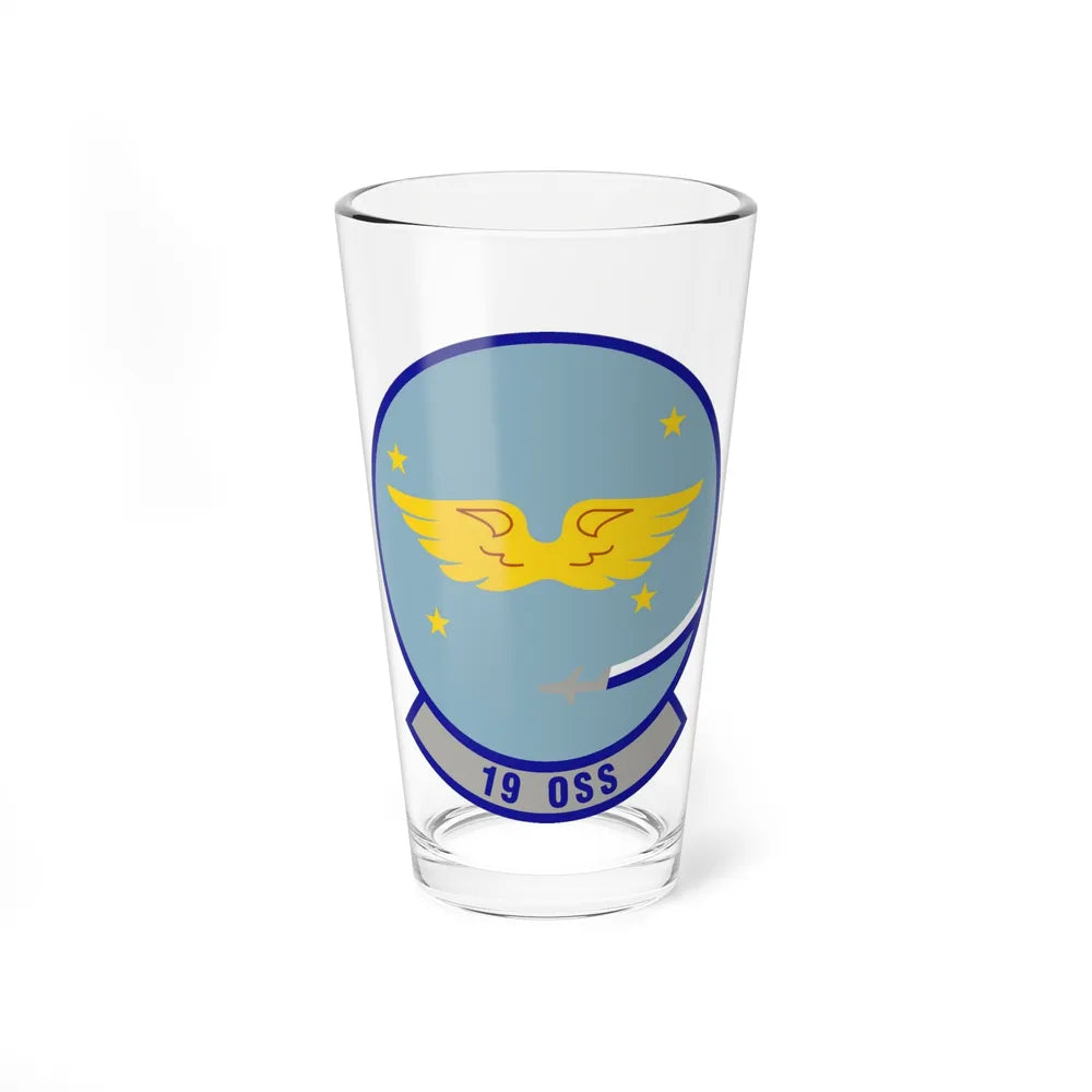 19th Operations Support Squadron (U.S. Air Force) Pint Glass 16oz-16oz-Go Mug Yourself