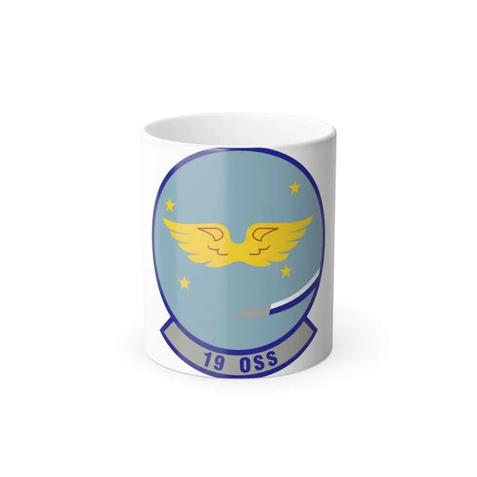 19th Operations Support Squadron (U.S. Air Force) Color Changing Coffee Mug 11oz - Go Mug Yourself