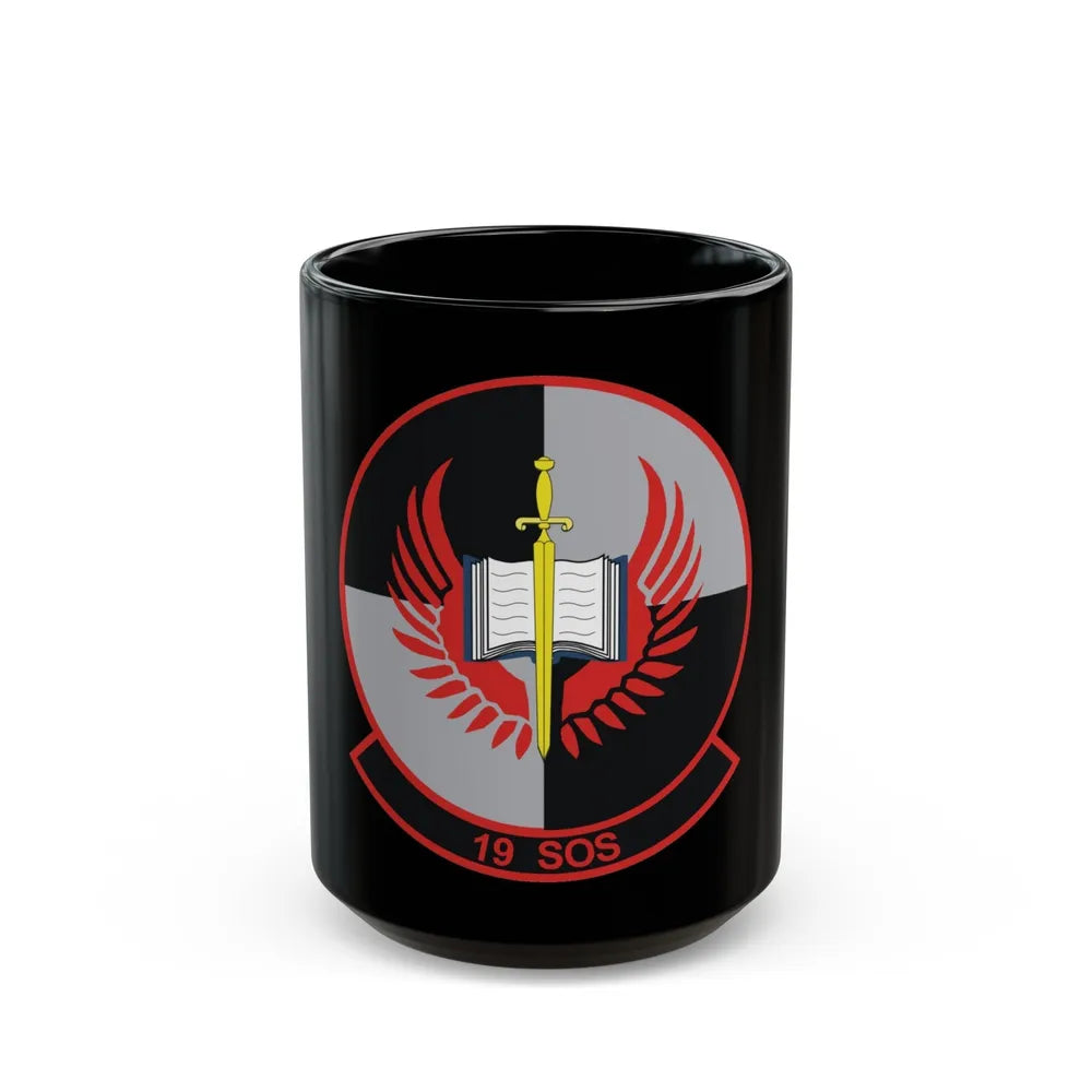 19th Special Operations Squadron (U.S. Air Force) Black Coffee Mug-15oz-Go Mug Yourself