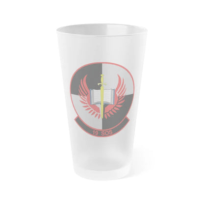 19th Special Operations Squadron (U.S. Air Force) Frosted Pint Glass 16oz-16oz-Frosted-Go Mug Yourself