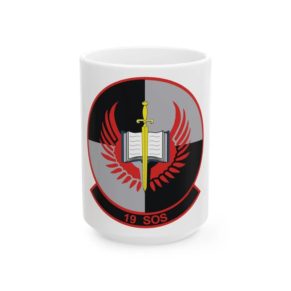 19th Special Operations Squadron (U.S. Air Force) White Coffee Mug-15oz-Go Mug Yourself