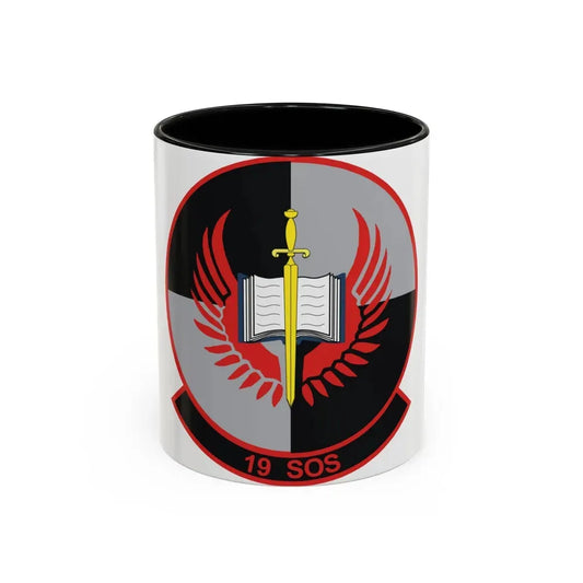 19th Special Operations Squadron (U.S. Air Force) Accent Coffee Mug 11oz Black - Go Mug Yourself
