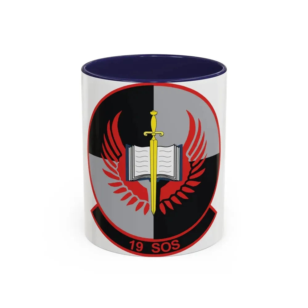 19th Special Operations Squadron (U.S. Air Force) Accent Coffee Mug 11oz Navy - Go Mug Yourself