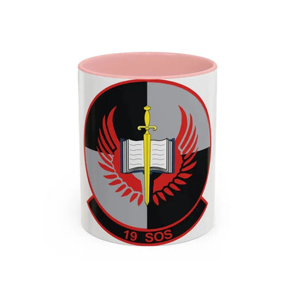 19th Special Operations Squadron (U.S. Air Force) Accent Coffee Mug 11oz Pink - Go Mug Yourself