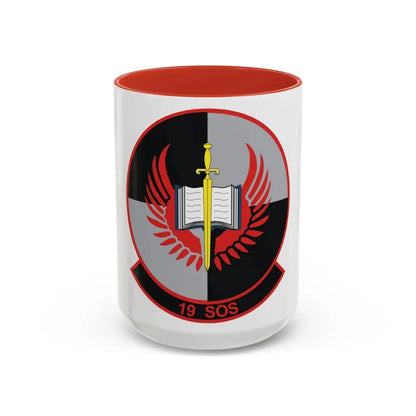19th Special Operations Squadron (U.S. Air Force) Accent Coffee Mug 15oz Red - Go Mug Yourself