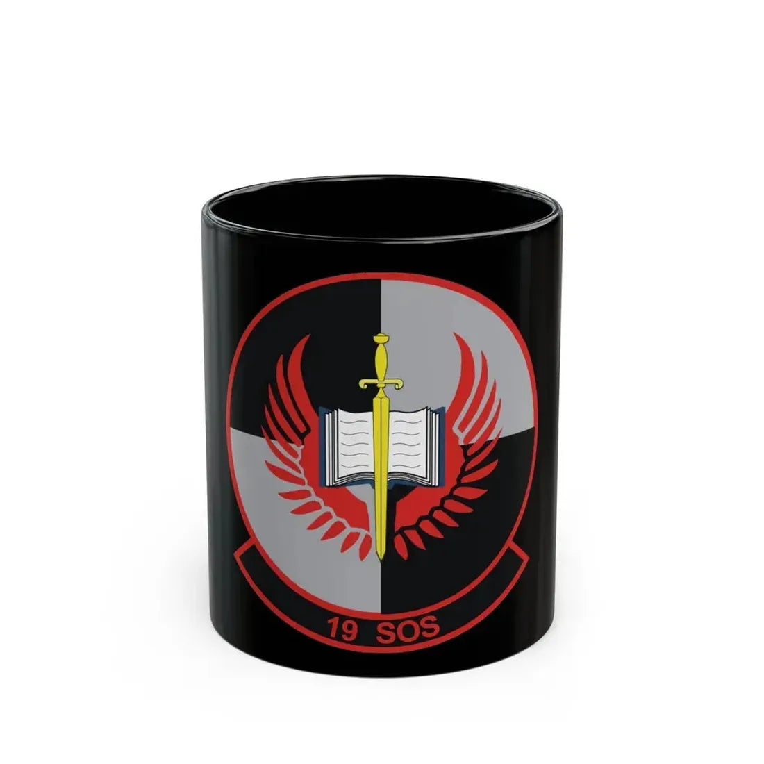 19th Special Operations Squadron (U.S. Air Force) Black Coffee Mug 11oz - Go Mug Yourself