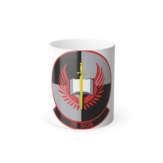19th Special Operations Squadron (U.S. Air Force) Color Changing Coffee Mug 11oz - Go Mug Yourself