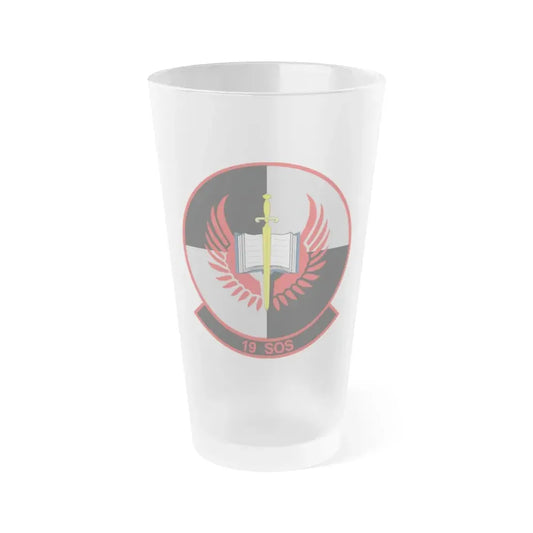 19th Special Operations Squadron (U.S. Air Force) Frosted Pint Glass 16oz 16oz Frosted - Go Mug Yourself