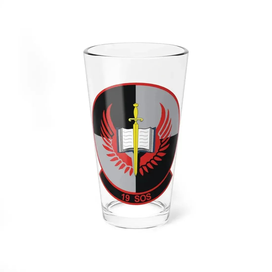 19th Special Operations Squadron (U.S. Air Force) Pint Glass 16oz 16oz - Go Mug Yourself