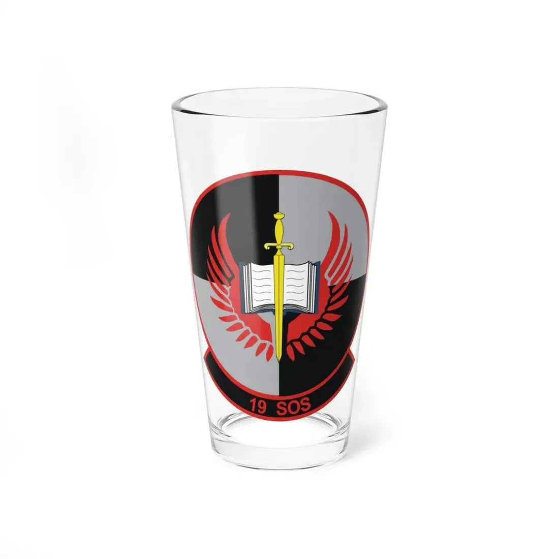 19th Special Operations Squadron (U.S. Air Force) Pint Glass 16oz 16oz - Go Mug Yourself