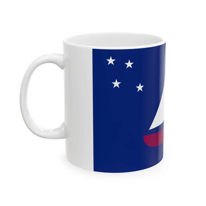 Flag of Sonsorol Palau - White Coffee Mug-Go Mug Yourself